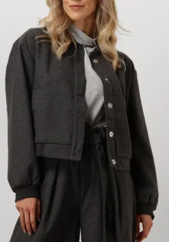 DAMES AIMEE THE LABEL donkergrijze jack rioa