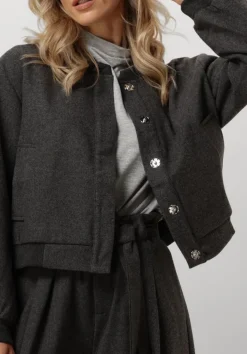 DAMES AIMEE THE LABEL donkergrijze jack rioa