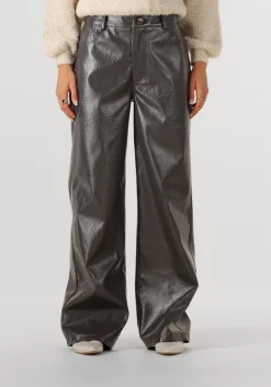 DAMES AMAYA AMSTERDAM donkergrijze broeken loua pants