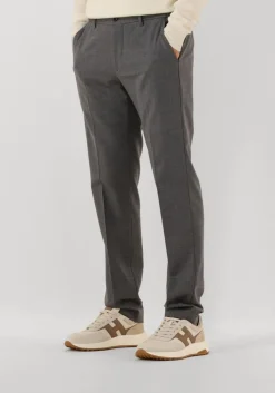 Heren BERWICH donkergrijze pantalon morello elax