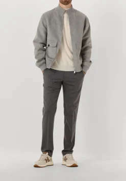 Heren BERWICH donkergrijze pantalon morello elax