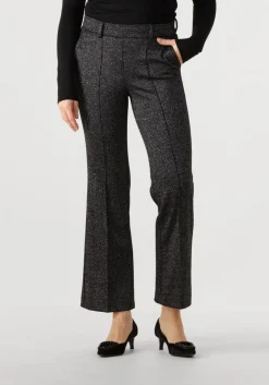 DAMES CAMBIO donkergrijze flared broek francoise cropped