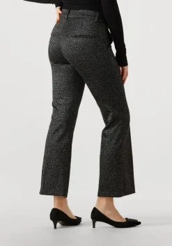 DAMES CAMBIO donkergrijze flared broek francoise cropped