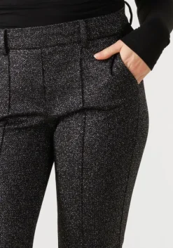 DAMES CAMBIO donkergrijze flared broek francoise cropped