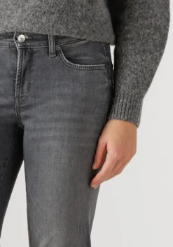 DAMES CAMBIO donkergrijze flared jeans paris flared shadow effect