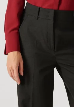 DAMES CAMBIO donkergrijze wijde broek grace