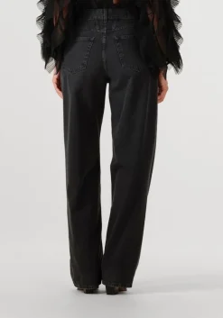 DAMES CLOSED donkergrijze wide jeans nikka