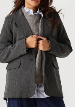 DAMES CO'COUTURE donkergrijze blazer susie blazer