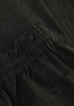 DAMES CO'COUTURE donkergrijze wijde broek susie pull on long pant