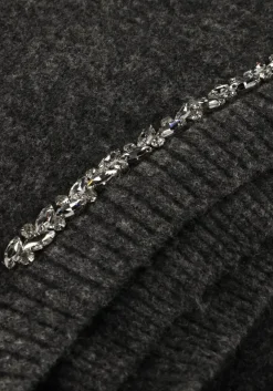 DAMES COPENHAGEN MUSE donkergrijze trui cmibra-waistcoat