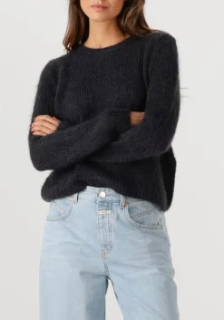 DAMES DES PETITS HAUTS donkergrijze trui chouky