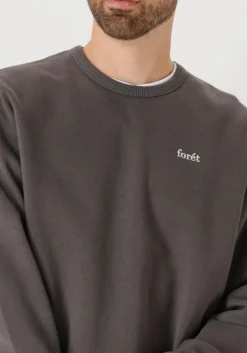 Heren FORÉT donkergrijze forét sweater noon sweatshirt