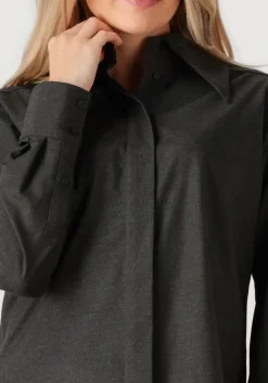 DAMES HERSKIND donkergrijze blouses dara shirt