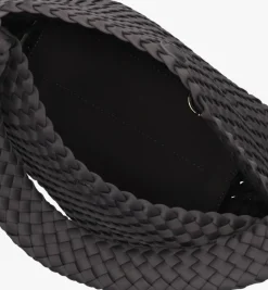 DAMES MARREA donkergrijze schoudertas bucket