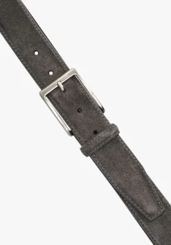 Heren OFFICINE NAPOLI donkergrijze riem 2035