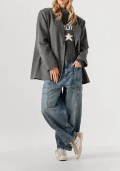 DAMES PENN & INK donkergrijze trui jumper