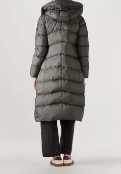 DAMES PEUTEREY donkergrijze gewatteerde jas nunki mqn 02