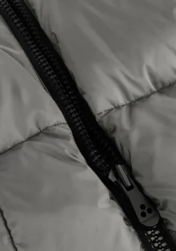 DAMES PEUTEREY donkergrijze gewatteerde jas nunki mqn 02