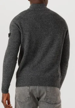 Heren PEUTEREY donkergrijze trui braille 03