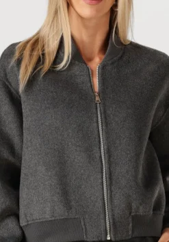 DAMES STUDIO AR donkergrijze jack nina