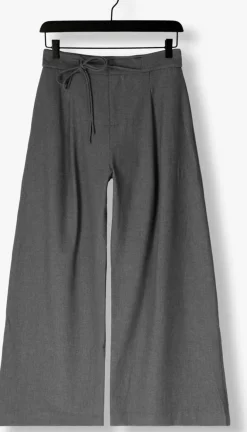 DAMES SUNCOO donkergrijze wijde broek jason