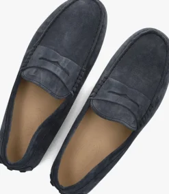 Heren TOD'S donkergrijze instappers mocassino gommino macro 52k