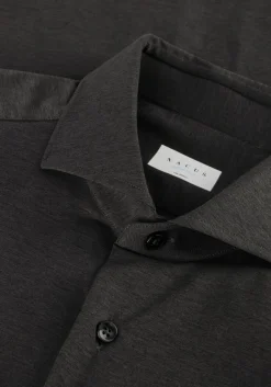 Heren XACUS donkergrijze klassieke overhemden active shirt 520ml