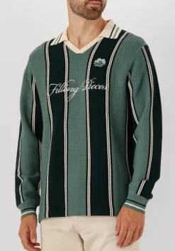 Heren FILLING PIECES e polo knit football jersey
