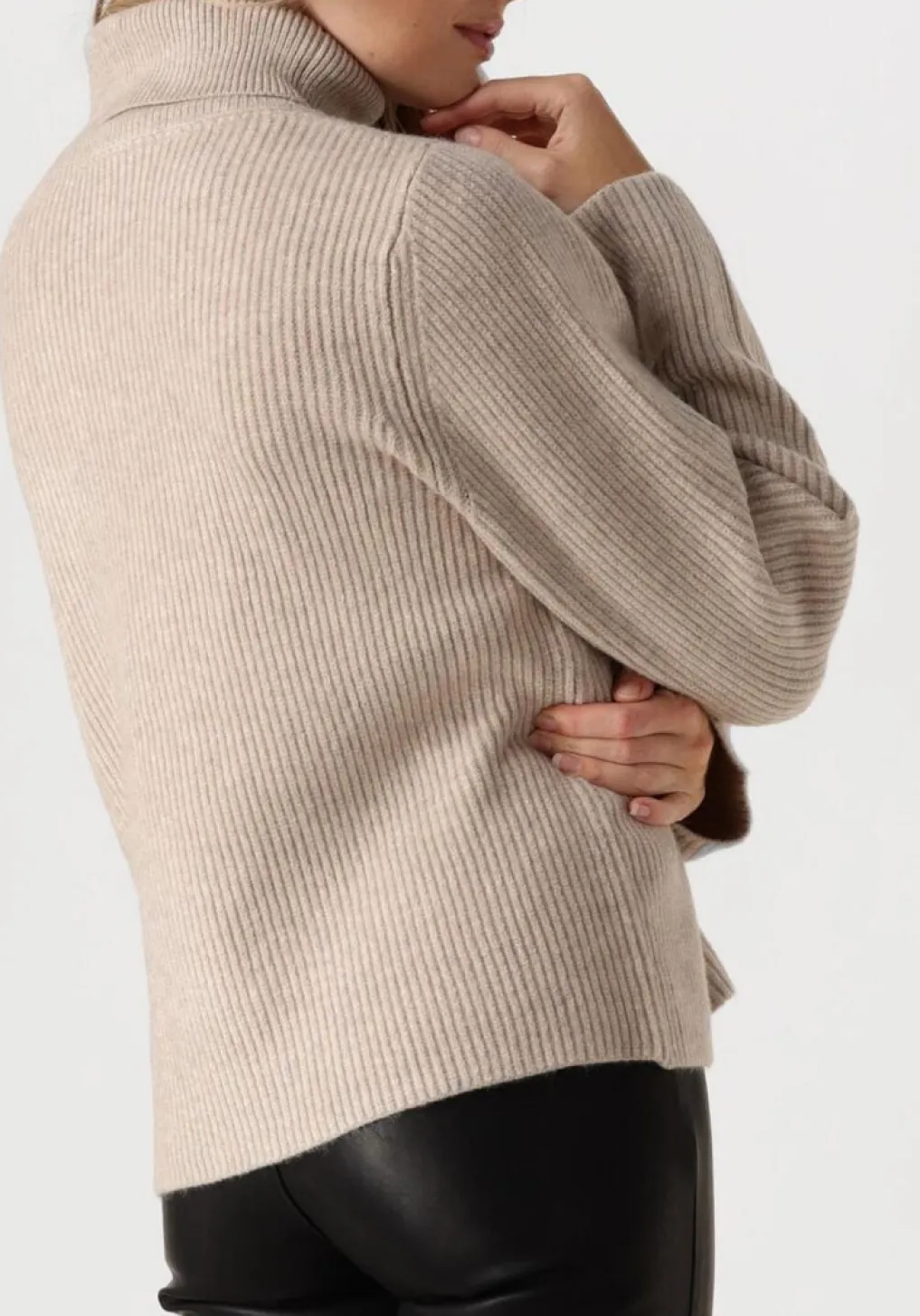 DAMES CO'COUTURE coltrui row rib rollneck