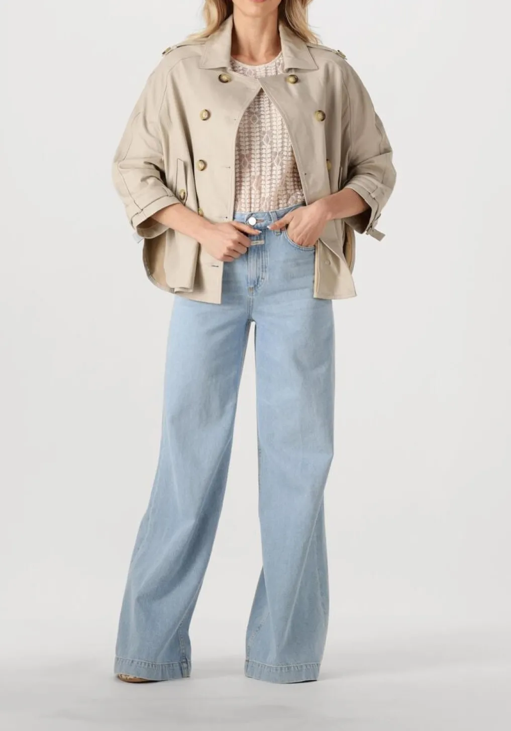 DAMES DANTE6 top marlowe lace volant top