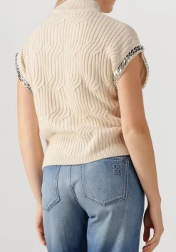 DAMES DANTE6 trui meloe sleeveless chain sweater