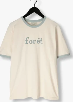 Heren FORÉT ecru forét t-shirt tide t-shirt
