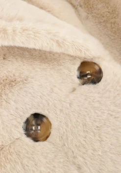 DAMES IBANA faux fur jas camille