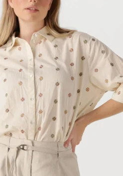 DAMES SUMMUM blouses 3/4 sleeve blouse top linen