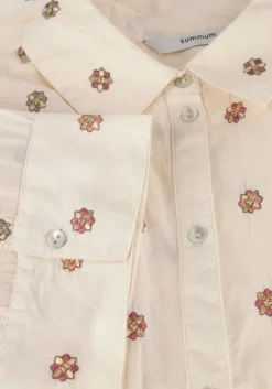 DAMES SUMMUM blouses 3/4 sleeve blouse top linen