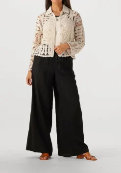 DAMES SUMMUM blouses short cardigan flower crochet knit