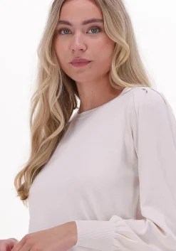 DAMES SUMMUM sweater puffy sleeve sweater basic knit