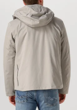 Heren WOOLRICH ecru jack 3in1 crestmont jacket