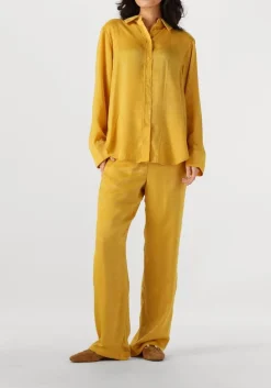 DAMES AMAYA AMSTERDAM gele pantalon bellini pants