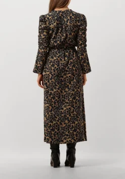 DAMES DEA KUDIBAL gele midi jurk yanna