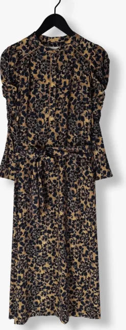 DAMES DEA KUDIBAL gele midi jurk yanna