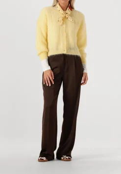 DAMES DES PETITS HAUTS gele vest chouette