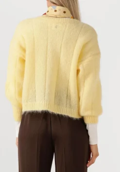 DAMES DES PETITS HAUTS gele vest chouette