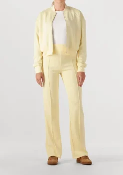 DAMES HOUSE OF GRAVITY gele broeken tailored trousers