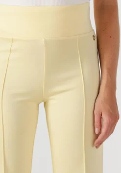 DAMES HOUSE OF GRAVITY gele broeken tailored trousers