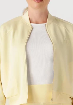 DAMES HOUSE OF GRAVITY gele vest classic bomber jacket