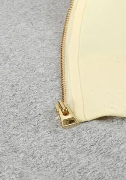 DAMES HOUSE OF GRAVITY gele vest classic bomber jacket