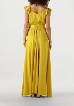 DAMES NEMA gele maxi jurk n162