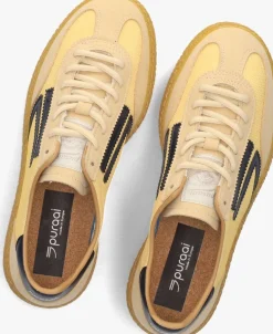 DAMES PURAAI gele lage sneakers 6.01 xs