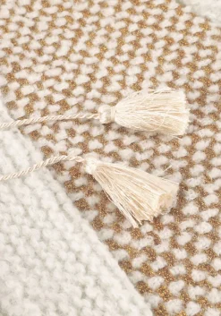 DAMES FORTE FORTE en gilet natte' tweed and boucle' knit vest